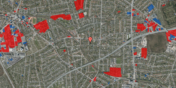 Jordforureningskort på Huldbergs Alle 10, 2800 Kongens Lyngby