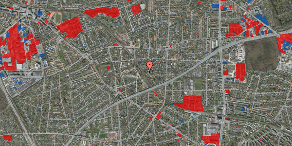 Jordforureningskort på Huldbergs Alle 34A, 2800 Kongens Lyngby