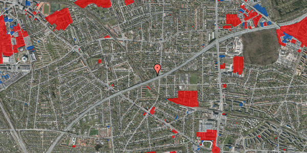 Jordforureningskort på Huldbergs Alle 55, 2800 Kongens Lyngby