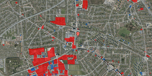 Jordforureningskort på Kildebakken 2, 1. th, 2860 Søborg