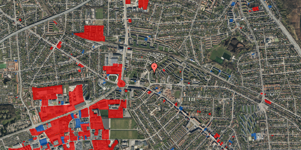 Jordforureningskort på Kildebakken 39, 2. th, 2860 Søborg