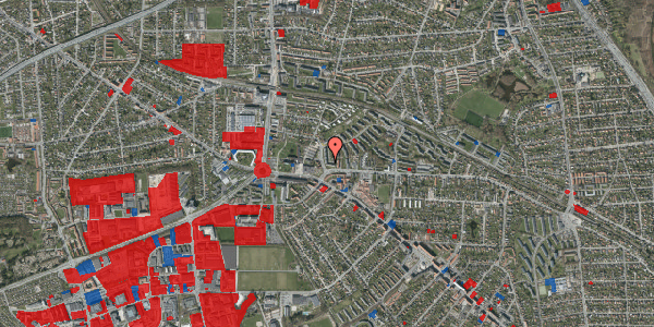 Jordforureningskort på Kildebakken 51, 1. th, 2860 Søborg