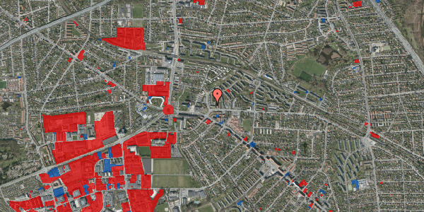 Jordforureningskort på Kildebakken 55, 1. th, 2860 Søborg