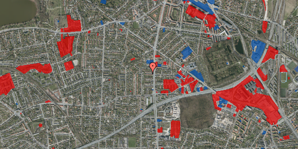 Jordforureningskort på Møllestien 13, 2800 Kongens Lyngby