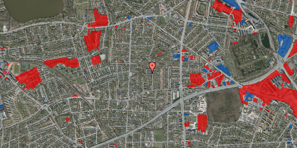 Jordforureningskort på Pilevad 13, 2800 Kongens Lyngby