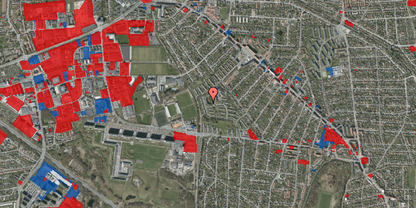 Jordforureningskort på Rundgården 36, 1. th, 2860 Søborg