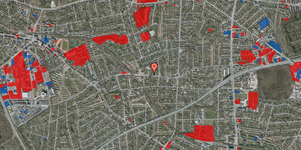 Jordforureningskort på Tjele Alle 2, 2800 Kongens Lyngby