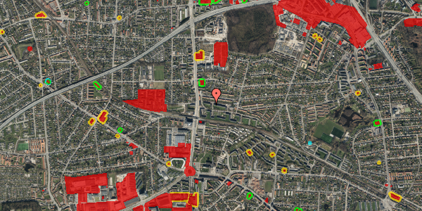 Jordforureningskort på Vadbro 13, 1. th, 2860 Søborg