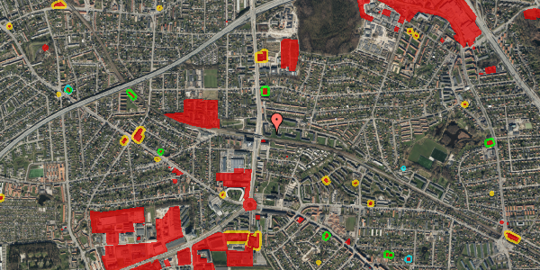 Jordforureningskort på Vadbro 28, 1. th, 2860 Søborg