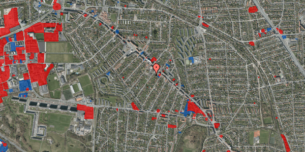 Jordforureningskort på Wergelands Alle 11, 1. , 2860 Søborg