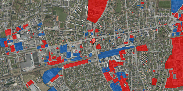 Jordforureningskort på Christiansvej 7, 1. th, 2600 Glostrup