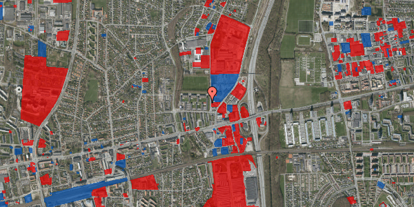 Jordforureningskort på Dalvangsvej 8, 1. th, 2600 Glostrup