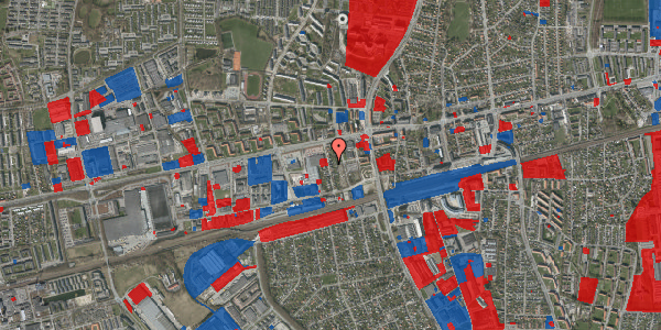 Jordforureningskort på Emilsvej 11, 2600 Glostrup