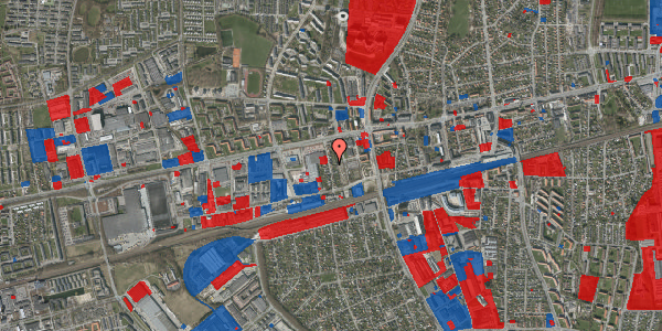 Jordforureningskort på Emilsvej 13, 2600 Glostrup