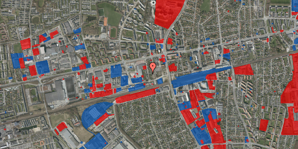 Jordforureningskort på Emilsvej 21, 2600 Glostrup