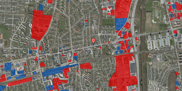 Jordforureningskort på Erdalsvej 2A, st. th, 2600 Glostrup