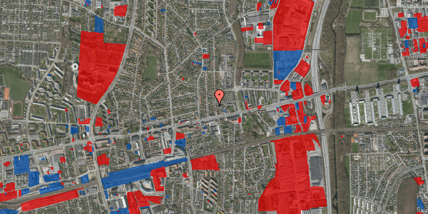 Jordforureningskort på Erdalsvej 7, 2600 Glostrup