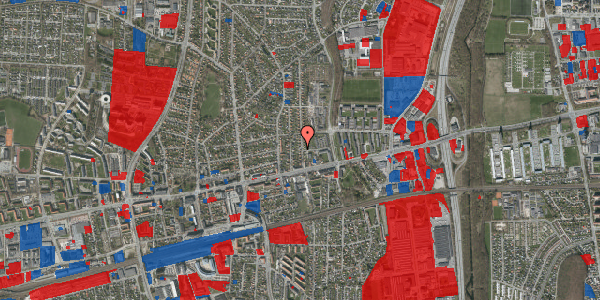 Jordforureningskort på Erdalsvej 11, 2600 Glostrup