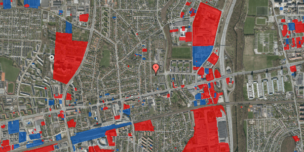 Jordforureningskort på Erdalsvej 18, 2600 Glostrup