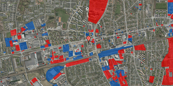 Jordforureningskort på Eriksvej 4, 2600 Glostrup