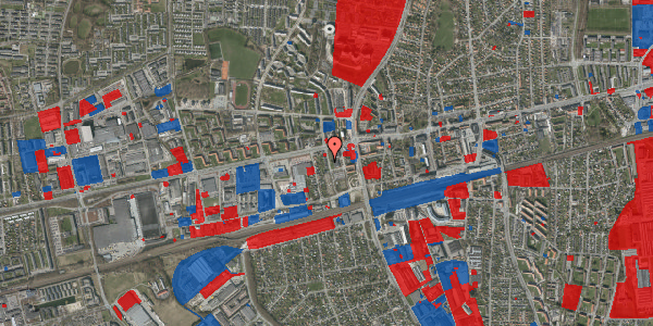 Jordforureningskort på Eriksvej 10, 2600 Glostrup