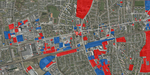 Jordforureningskort på Eriksvej 16, 2600 Glostrup