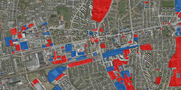 Jordforureningskort på Eriksvej 18, 2600 Glostrup