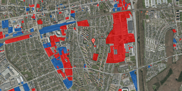 Jordforureningskort på Gyvelvej 4, 1. th, 2600 Glostrup