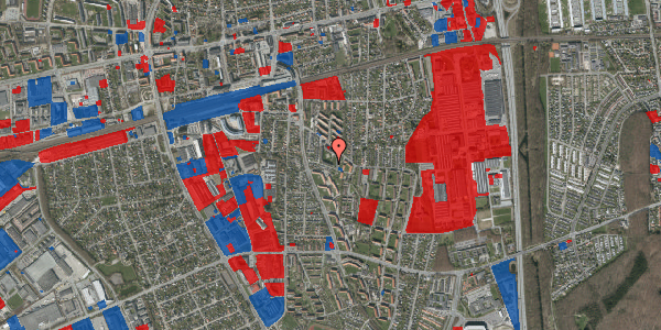 Jordforureningskort på Gyvelvej 16, 1. th, 2600 Glostrup