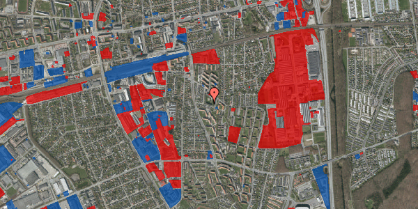 Jordforureningskort på Gyvelvej 18, 1. th, 2600 Glostrup