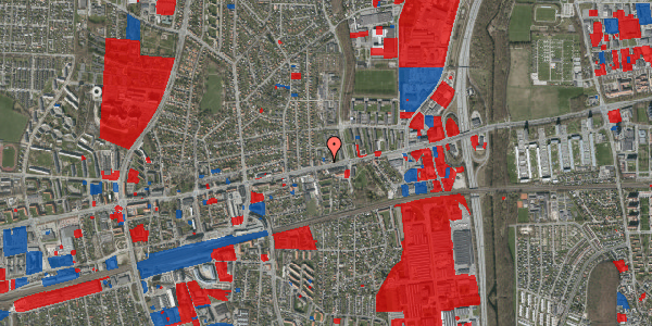 Jordforureningskort på Hovedvejen 56A, 1. th, 2600 Glostrup