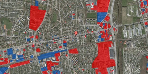 Jordforureningskort på Hovedvejen 61, st. , 2600 Glostrup