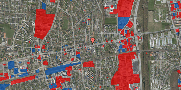 Jordforureningskort på Hovedvejen 70, 1. 11, 2600 Glostrup