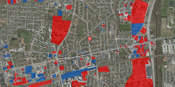 Jordforureningskort på Højbovej 1, 2600 Glostrup