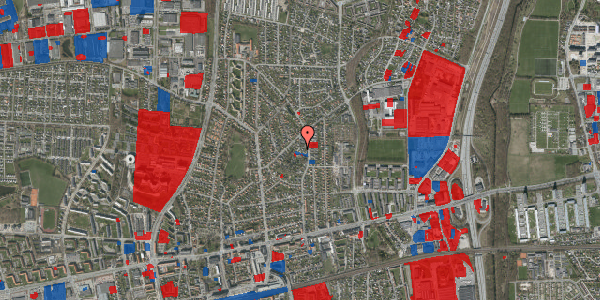 Jordforureningskort på Kastanielunden 8, 2600 Glostrup