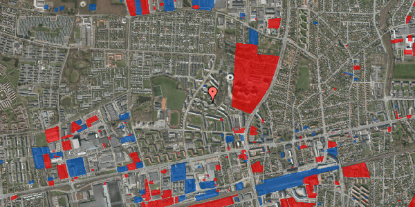 Jordforureningskort på Leddet 8, 1. th, 2600 Glostrup