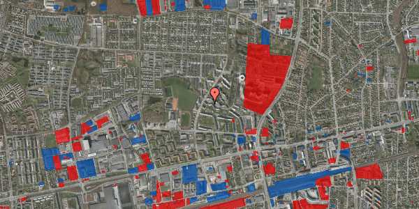 Jordforureningskort på Leddet 11, 1. th, 2600 Glostrup