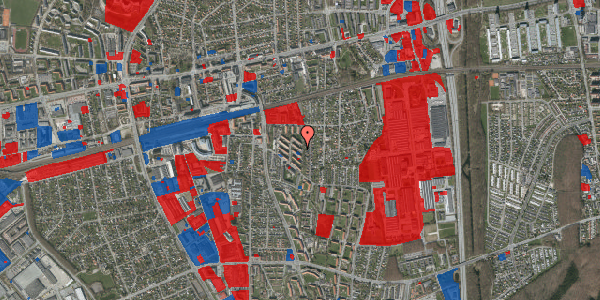 Jordforureningskort på Magnoliavej 40, 1. th, 2600 Glostrup