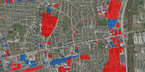 Jordforureningskort på Nørre Alle 17, 2600 Glostrup