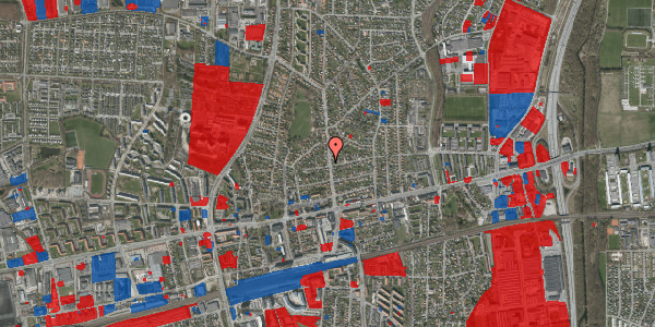 Jordforureningskort på Nørre Alle 19, 2600 Glostrup