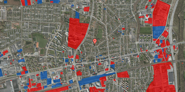 Jordforureningskort på Solvangsvej 14, 2600 Glostrup