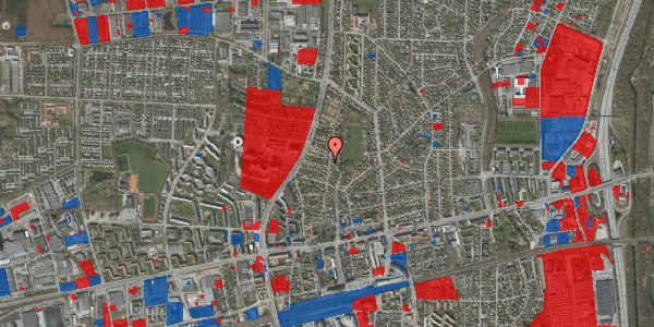 Jordforureningskort på Solvangsvej 25, 2600 Glostrup