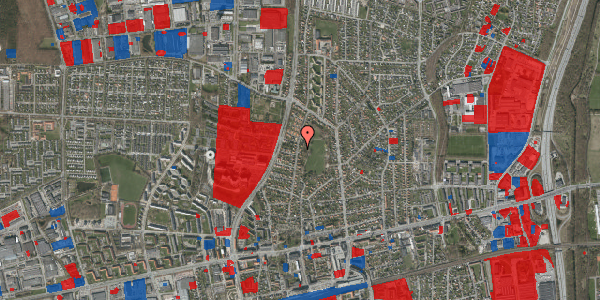 Jordforureningskort på Solvangsvej 40, 2600 Glostrup