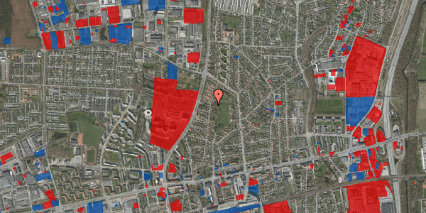 Jordforureningskort på Solvangsvej 42, 2600 Glostrup