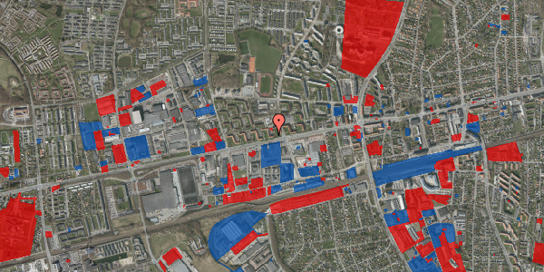 Jordforureningskort på Vestergårdsvej 61, 2. th, 2600 Glostrup