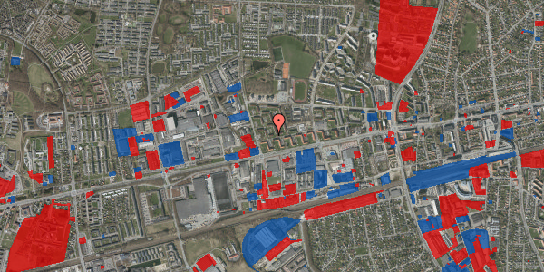 Jordforureningskort på Vestergårdsvej 64, 1. th, 2600 Glostrup