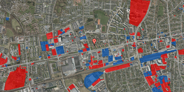 Jordforureningskort på Vestergårdsvej 119, 1. th, 2600 Glostrup