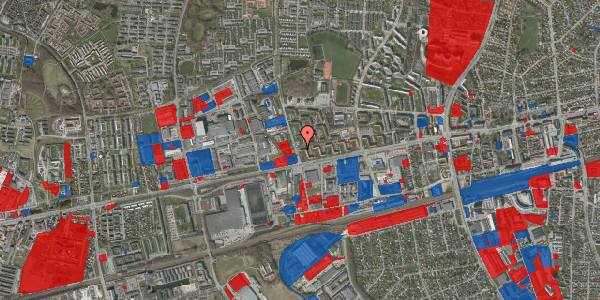 Jordforureningskort på Vestergårdsvej 123, 1. th, 2600 Glostrup