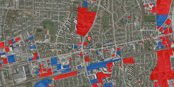 Jordforureningskort på Vestervej 25, 1. th, 2600 Glostrup