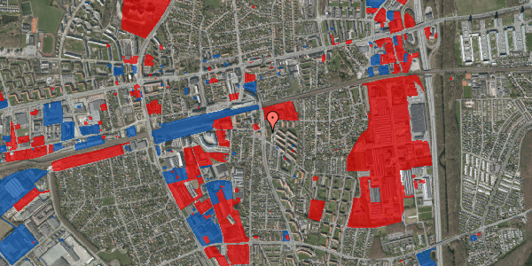 Jordforureningskort på Østbrovej 17, st. 4, 2600 Glostrup